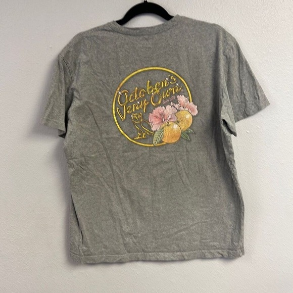 OVO October's Very Own Oranges Golden Owl Print Men's Gray T-Shirt Size XL - Picture 5 of 7